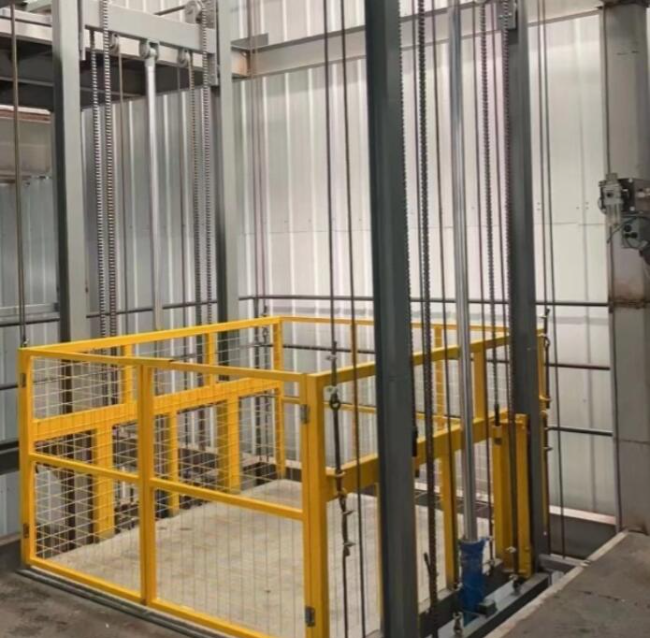 永安导轨式升降机一般加工周期